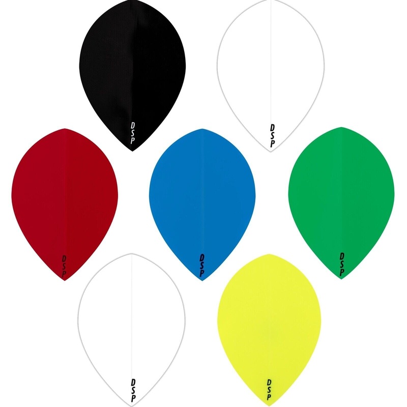 *Dart Flights – Poly Plain Original – Pear Black