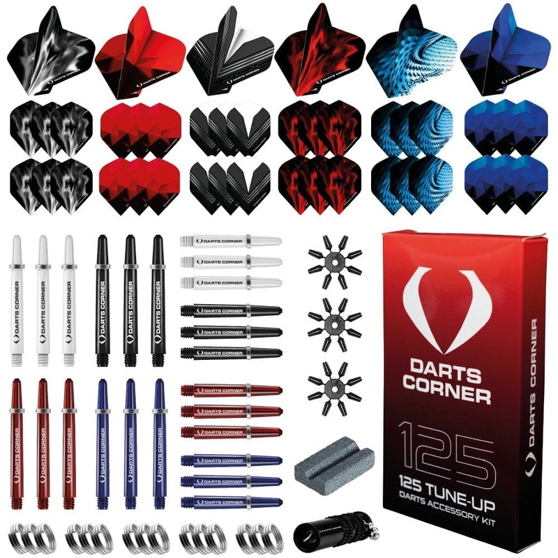 Darts Corner – 125 Tune Up Kit – Dart Accessory Pack – Great Selection