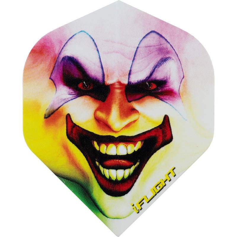 Designa Dart Flights – iFlight – Extra Strong – Std – Clown