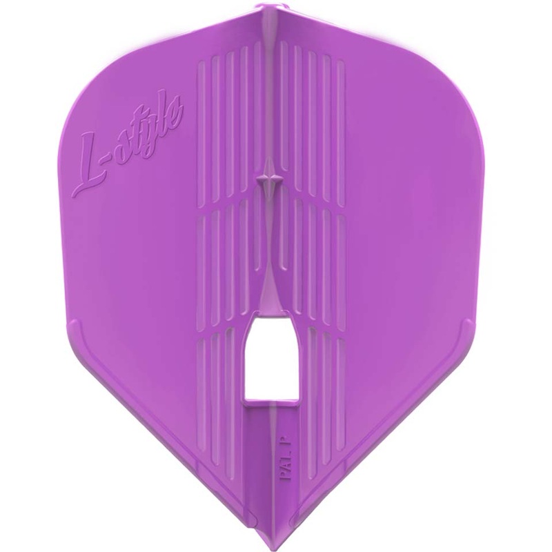 L-style Pro Kami Dart Flights – L3 / Shape Purple