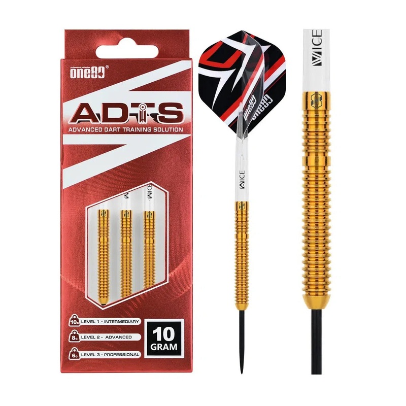 One80 ADTS Brass Steel Tip Darts 6 GRAM