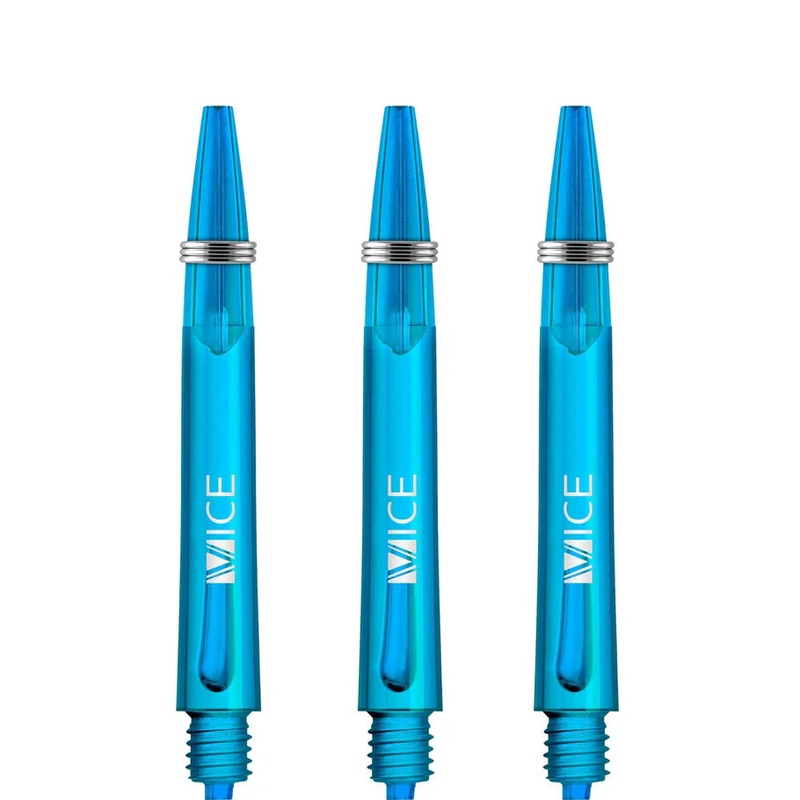 One80 Proplast Vice Dart Shafts – Sky Blue – In Between Polycarbonate In Between (41mm in length excluding thread) Sky Blue