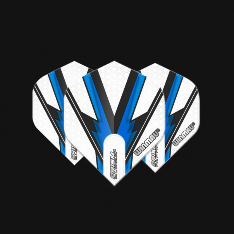 Prism Alpha White & Blue Extra Thick Standard 100 Micron Poly metronic extra thick