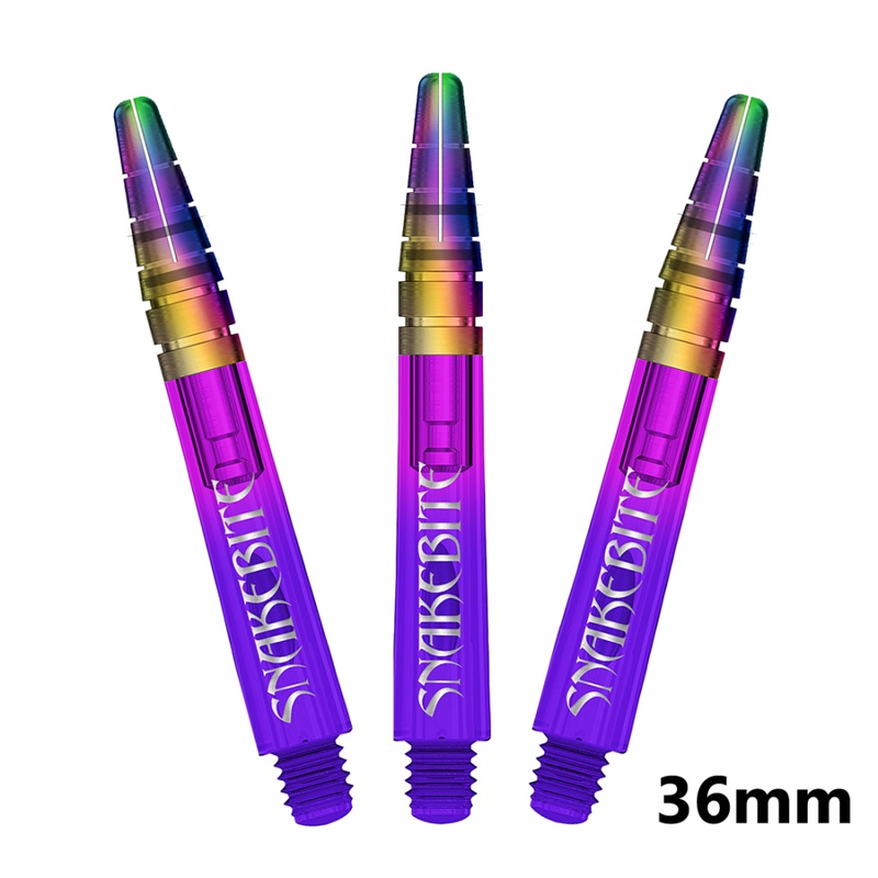 Red Dragon Peter Wright Nitro Ionic Dipped Dart Shafts Purple Short – 36mm