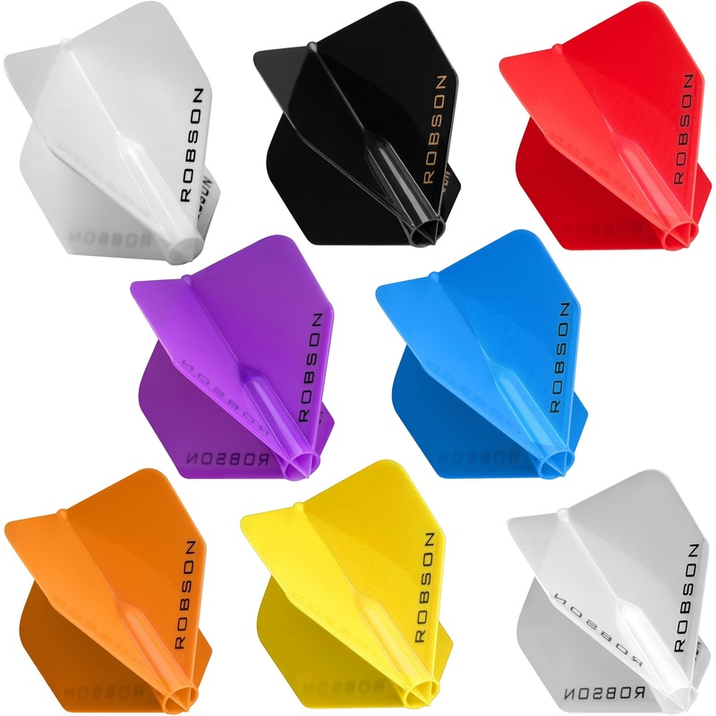 Robson Plus Dart Flights – for all shafts – Std No2 Black