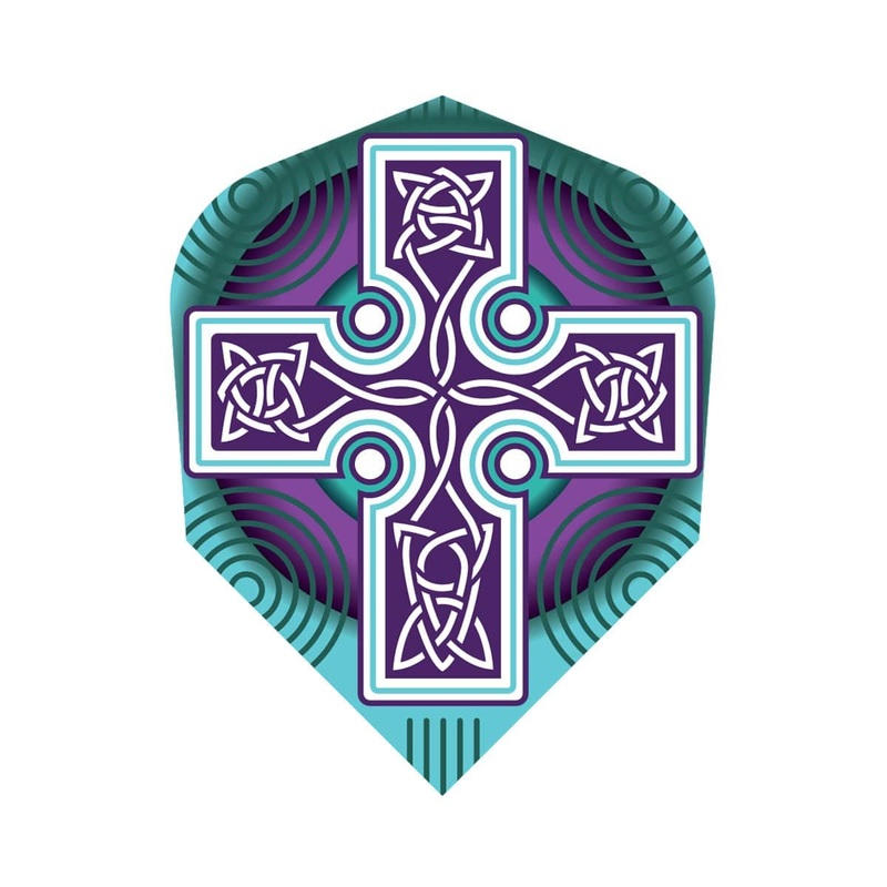 Shot Celt Boudicca Dart Flight Set-Small Standard Standard 100 Micron Polymer