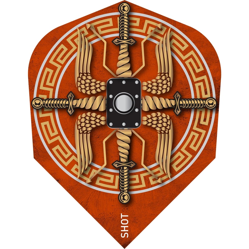 *Shot Roman Empire Dart Flights – 100 Micron – No6 – Centurion