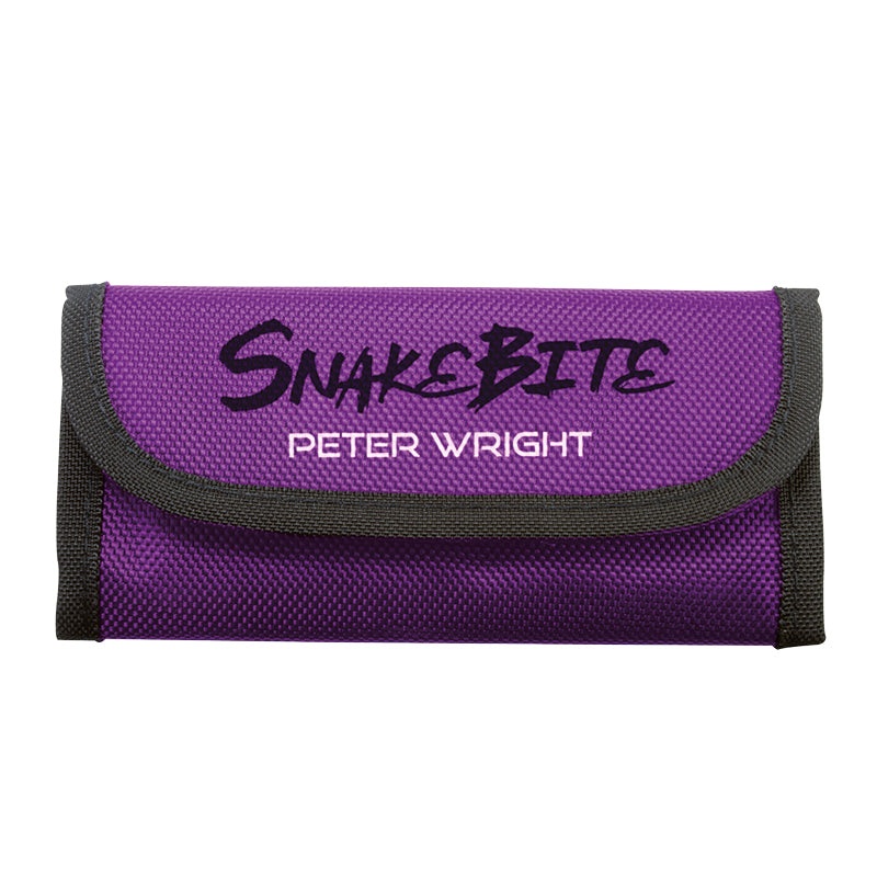 Snakebite Trifold Wallet – Purple