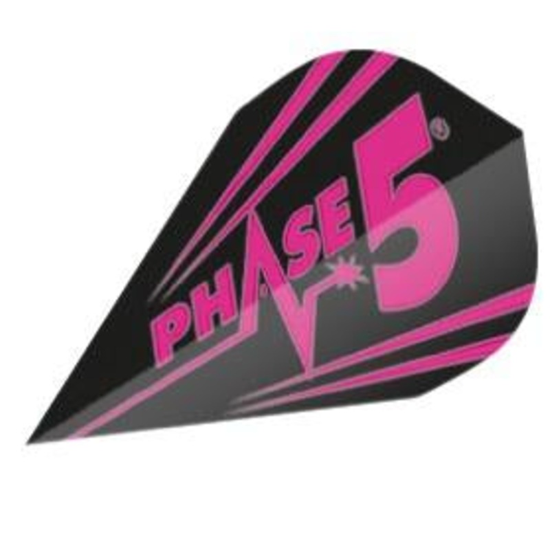 Unicorn Black Purple Mirage Phase 5 100 Micron DXM Dart Flights Black-Purple