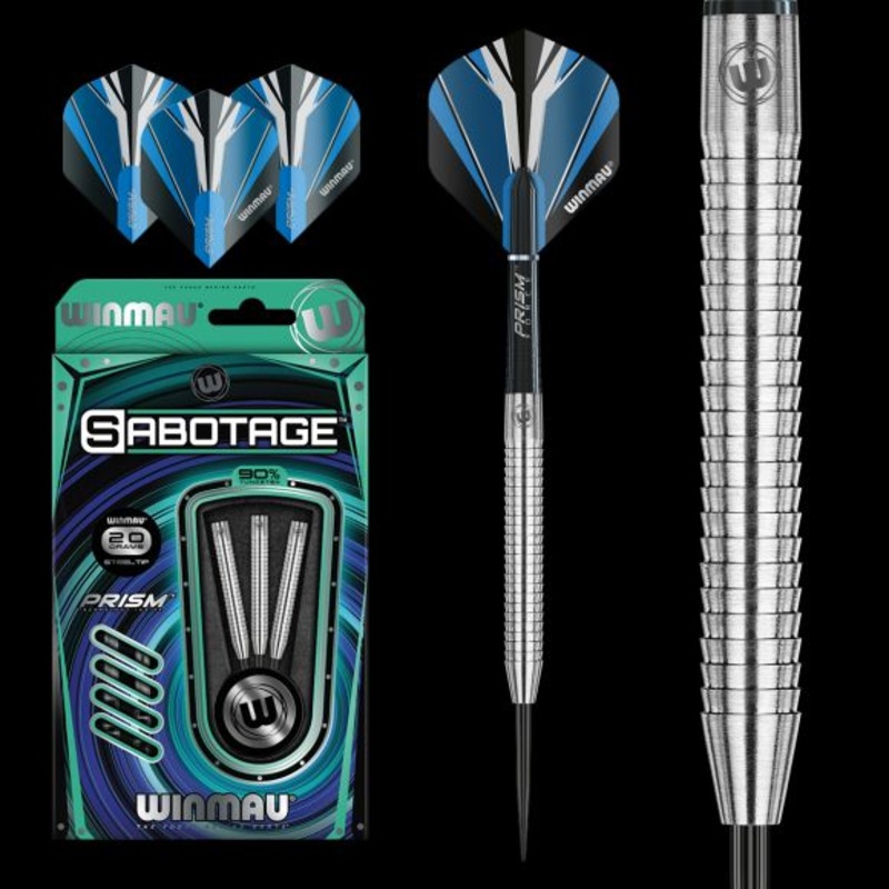 Winmau Sabotage 20 gram 90% Tungsten alloy