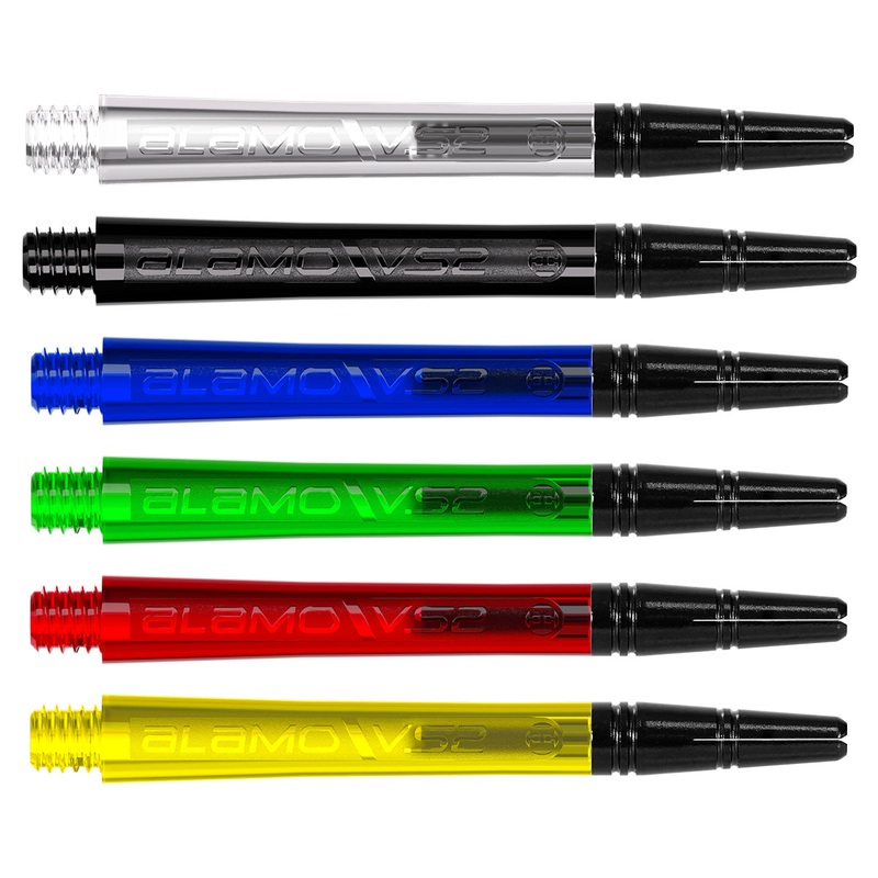 Alamo VS2 Dart Stems / Shafts by Harrows Medium Black