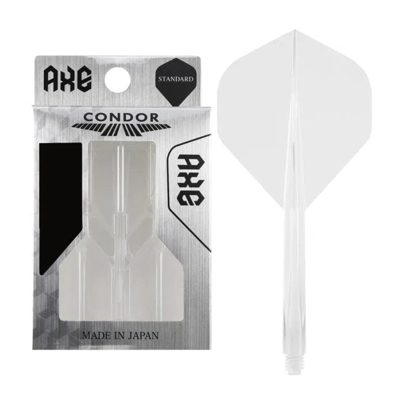 Condor Axe Clear Standard Flights Clear Short