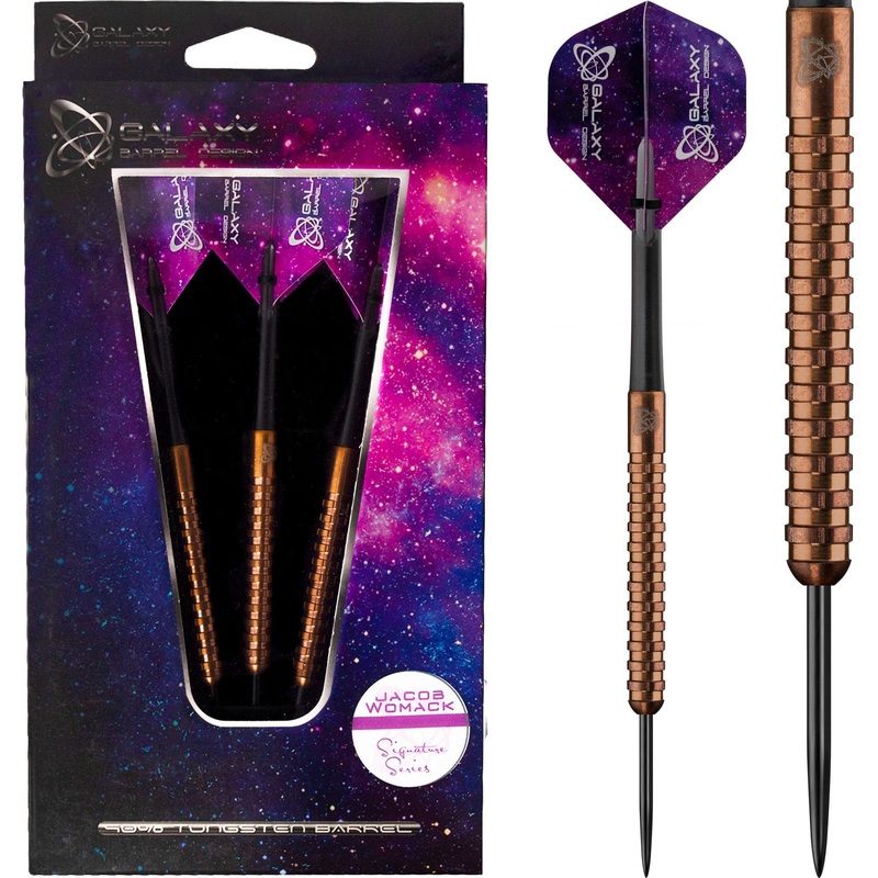 *Galaxy Jacob Womack Darts – Steel Tip – Bronze – 23g 23g