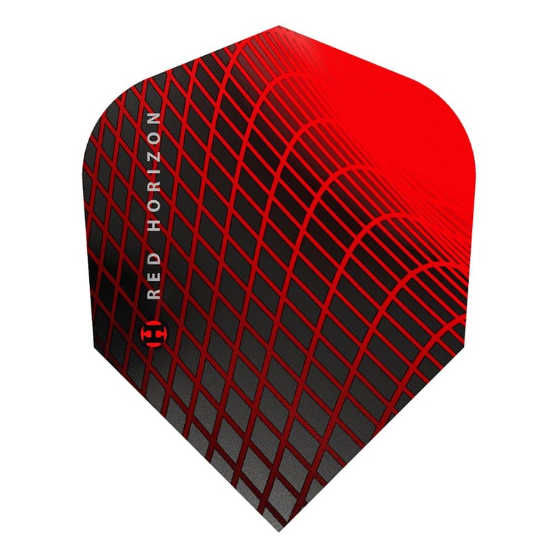 Harrows Prime Red Horizon Dart Flights No2 Standard