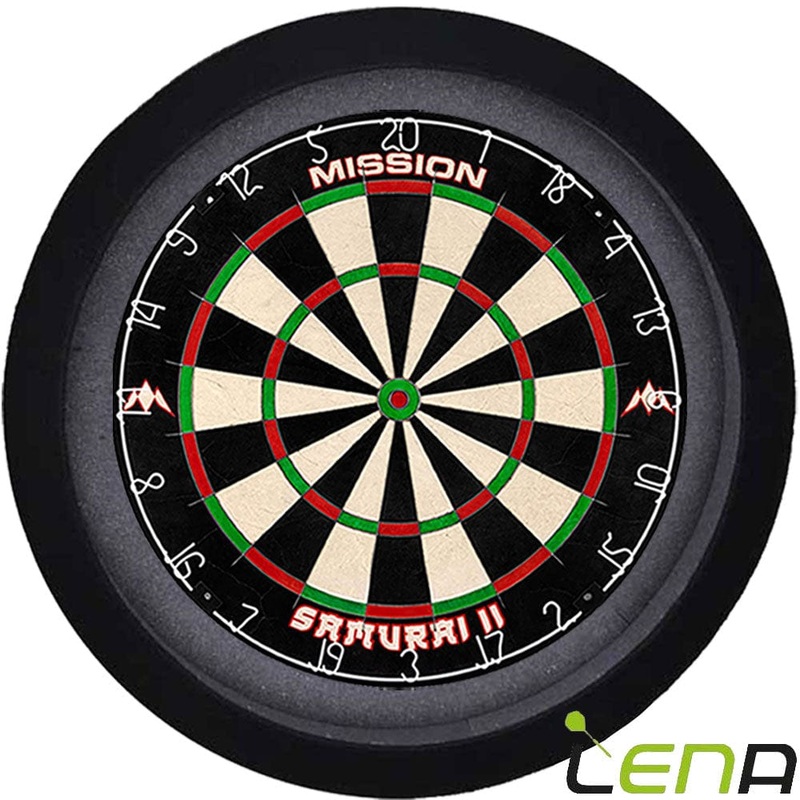 *Lena LED Light with Built-in Surround – Dartboard Lighting System Black