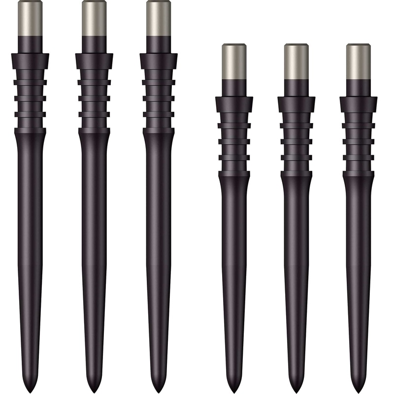 Mission Sniper Points – Steel Tip – Precision Spare Points – Titan Pro – Black 28mm