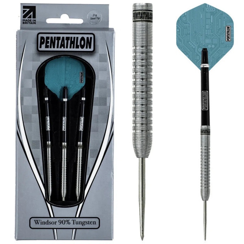 Pentathlon Windsor 90% Tungsten Steel Tip Darts 19 GRAM