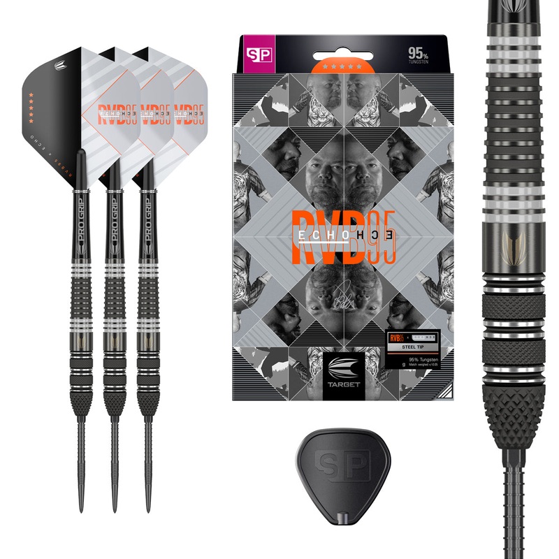 Raymond van Barneveld RVB95 Echo 95% Tungsten Swiss Point Steel Tip by Target 21 Gram