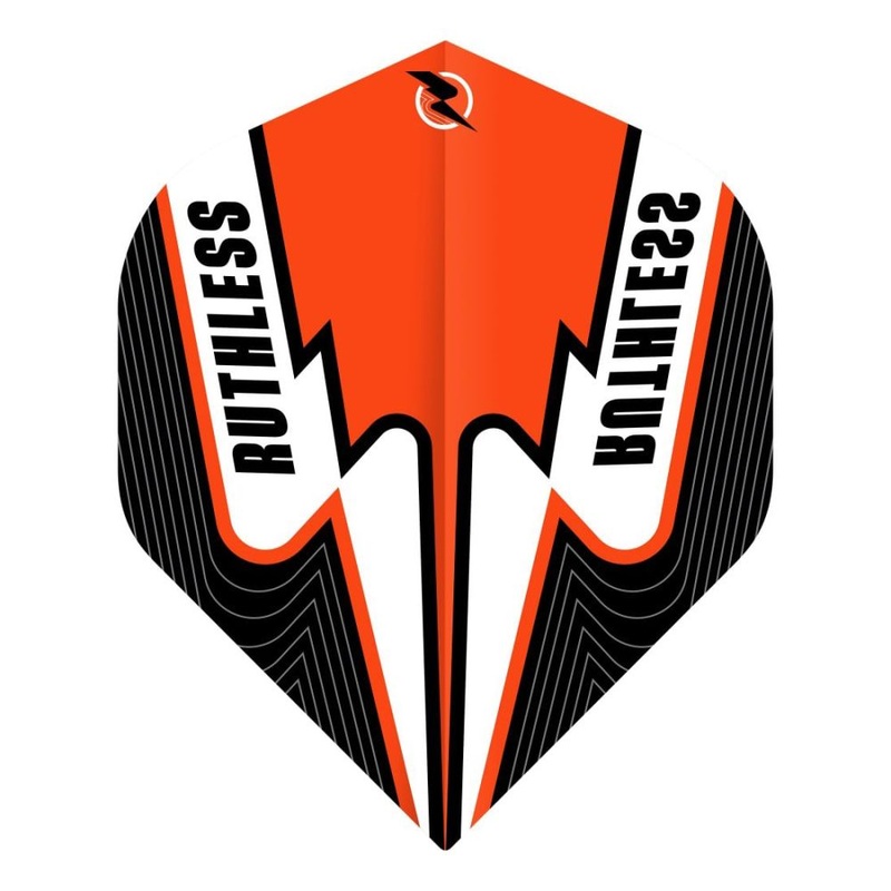 Ruthless Power Surge Dart Flights Orange No2 Standard