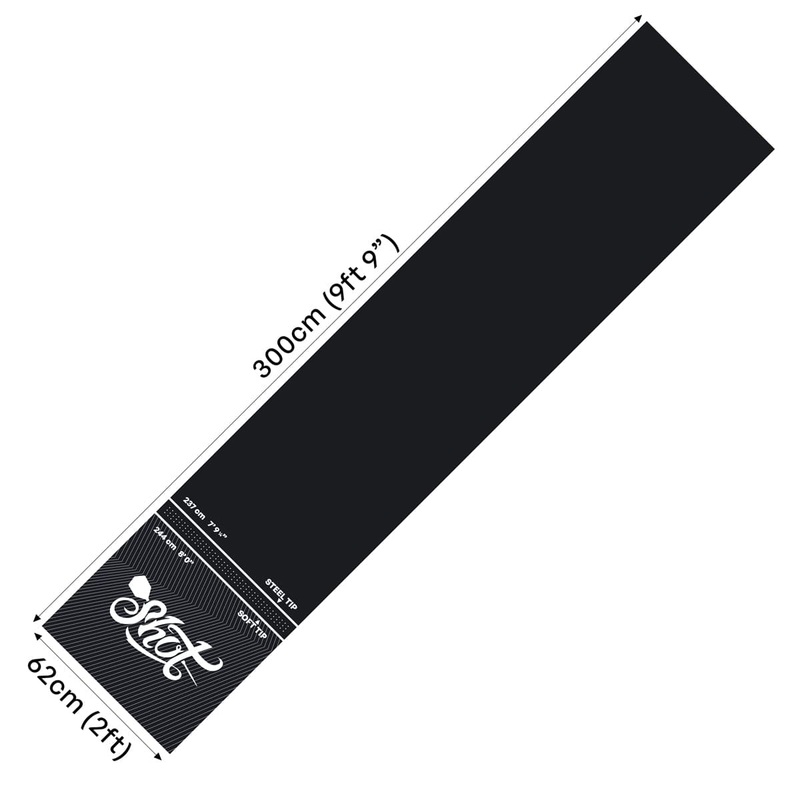 Shot Rec Room Dart Mat – Neoprene Rubber Mat – Shot Logo