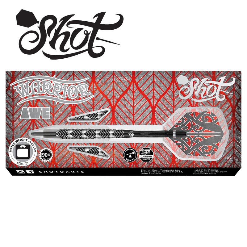 Shot Warrior Awe Darts 22 grams