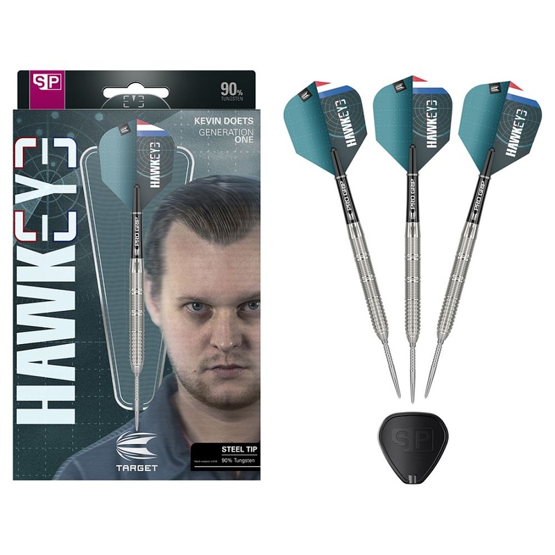 Target Kevin Doets Gen 1 Swiss Point Steel Tip Darts 23 grams