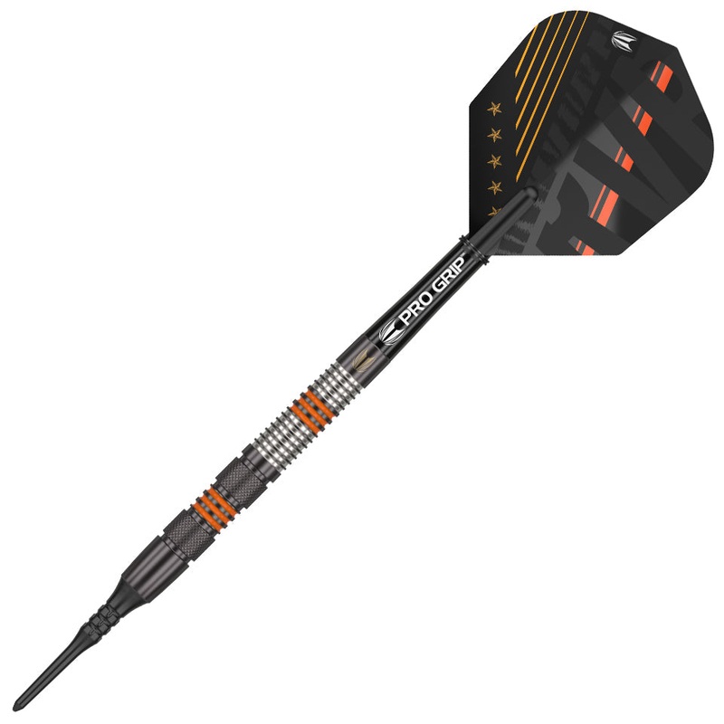 Target Raymond Van Barneveld 80% Black Soft Tip Darts – 18gm