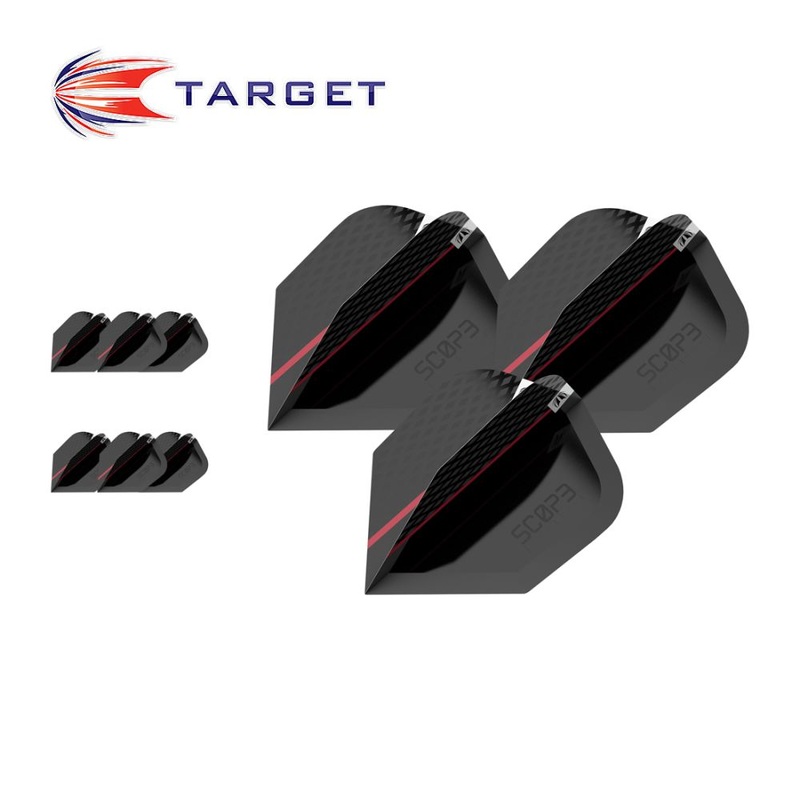 Target Scope x 3 Sets Pro Ultra Flights Bagged 2024 No6 Shape