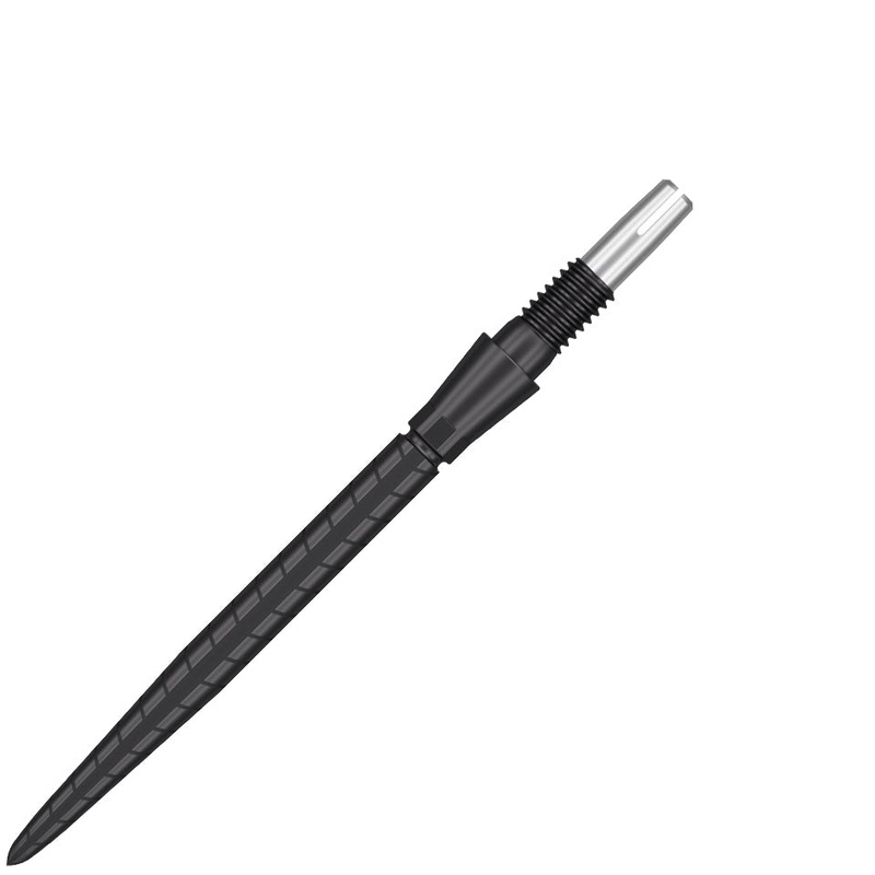 Target Swiss Storm Quartz Steel Points – Black 30mm