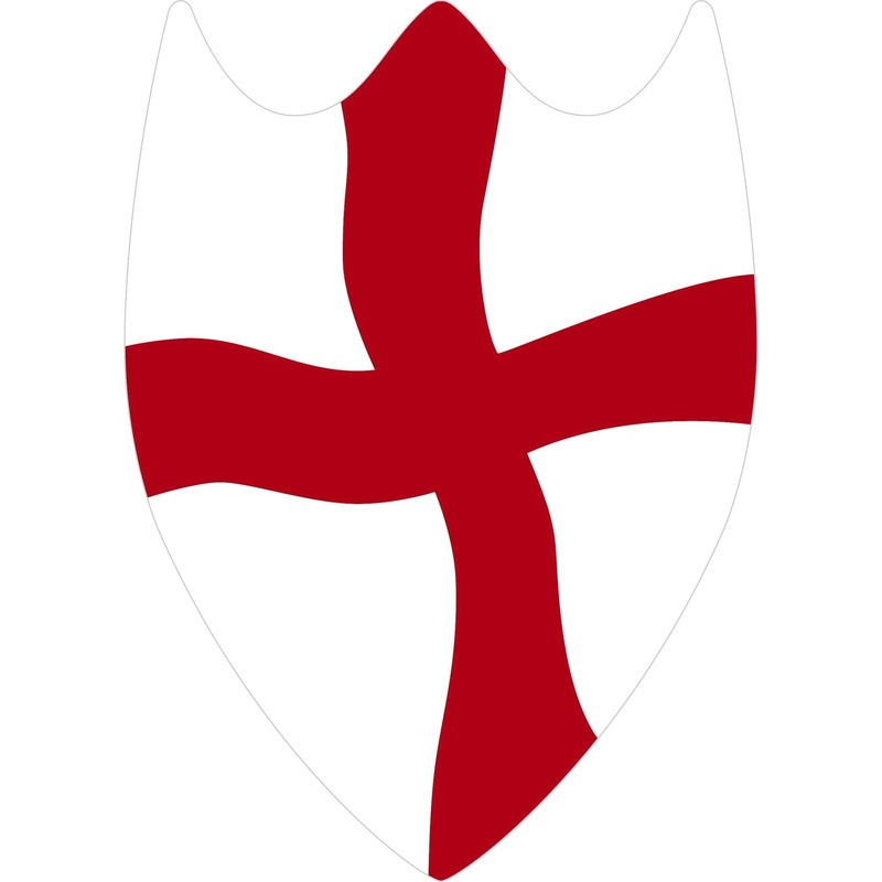 *Unicorn Core 75 Dart Flights – Fin – St George Cross