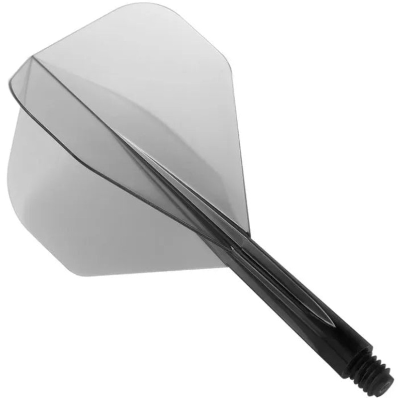 Condor Zero Stress Clear Black Standard Flights Clear Black Short