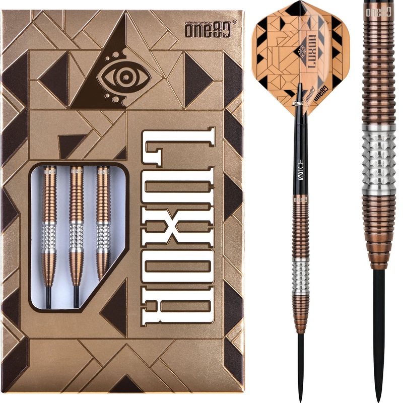 One80 Luxor Gamma Darts – Steel Tip – Bronze 21g