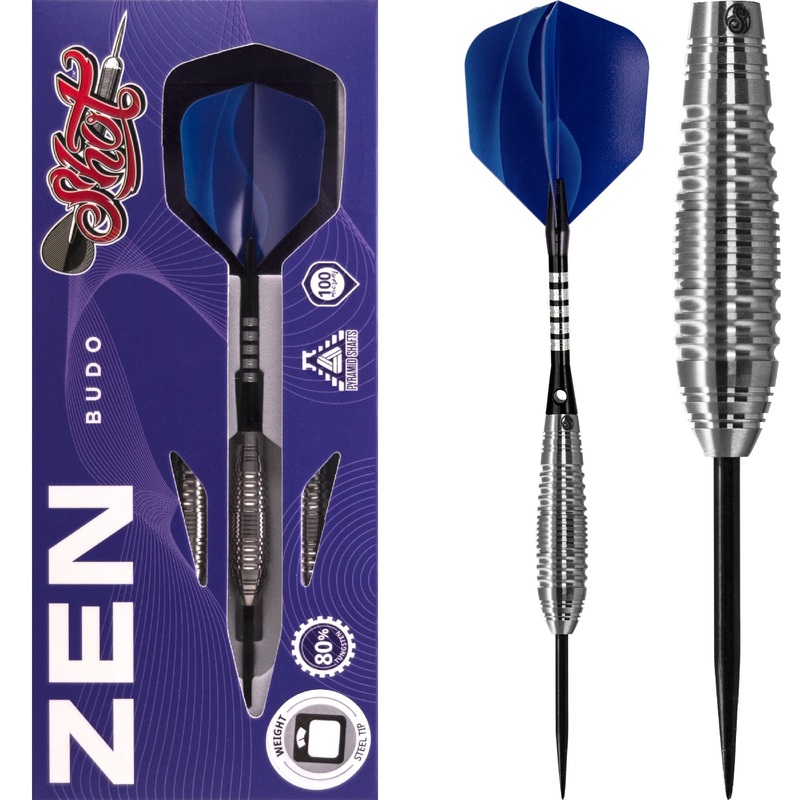 Shot Zen Series – Steel Tip Tungsten Darts – Budo 23g