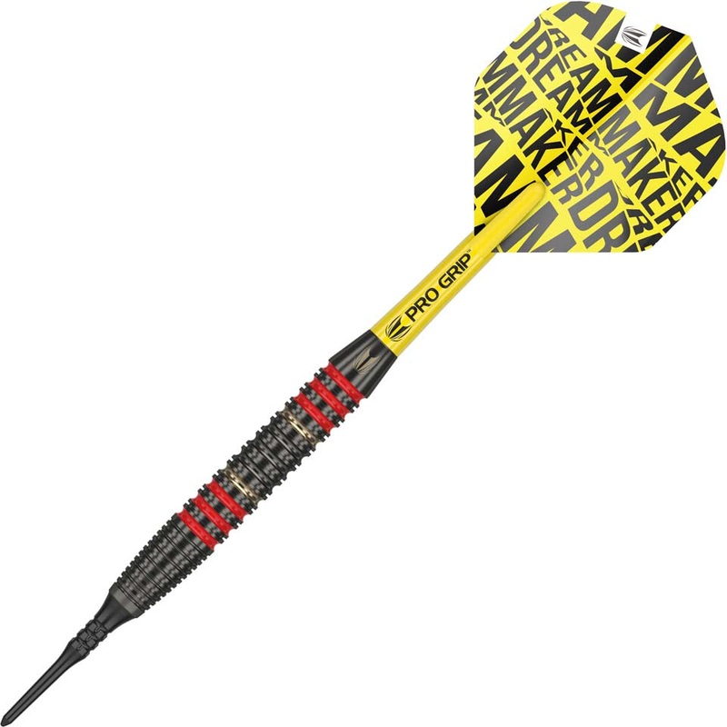 Target Dimitri Van Den Bergh Brass Soft Tip Darts – 18gm