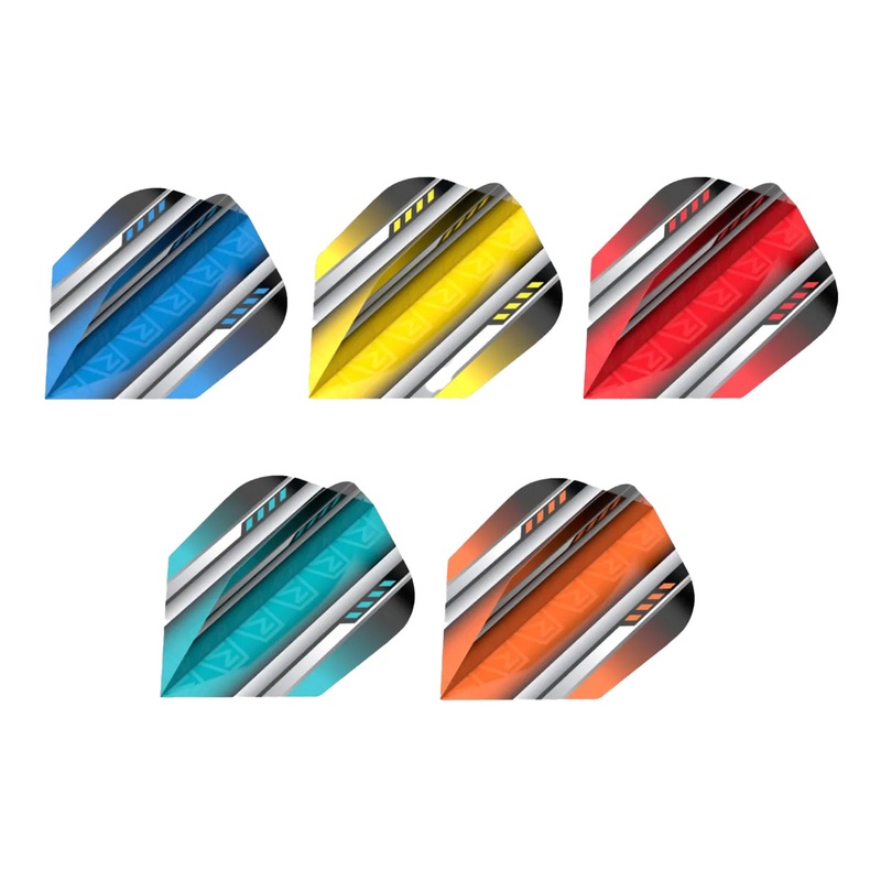 Aviator Standard No6 Dart Flights 3 Sets by DW Orange