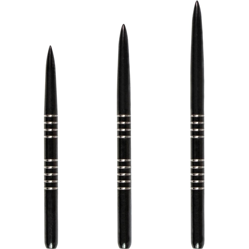 BULL’S – GP1 Black Dart Points – 34mm 38mm 42mm 34mm