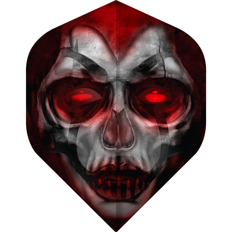 *Designa Horror Show Dart Flights – No2 – Std – Jester Queen
