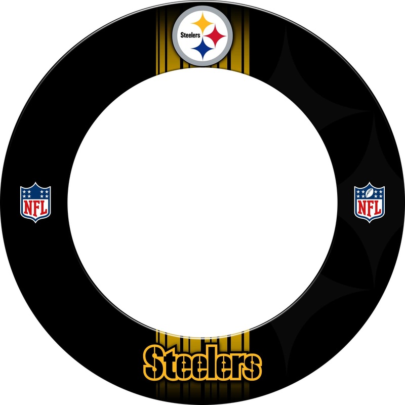 NFL – Dartboard Surround – Official Licensed – Pittsburgh Steelers