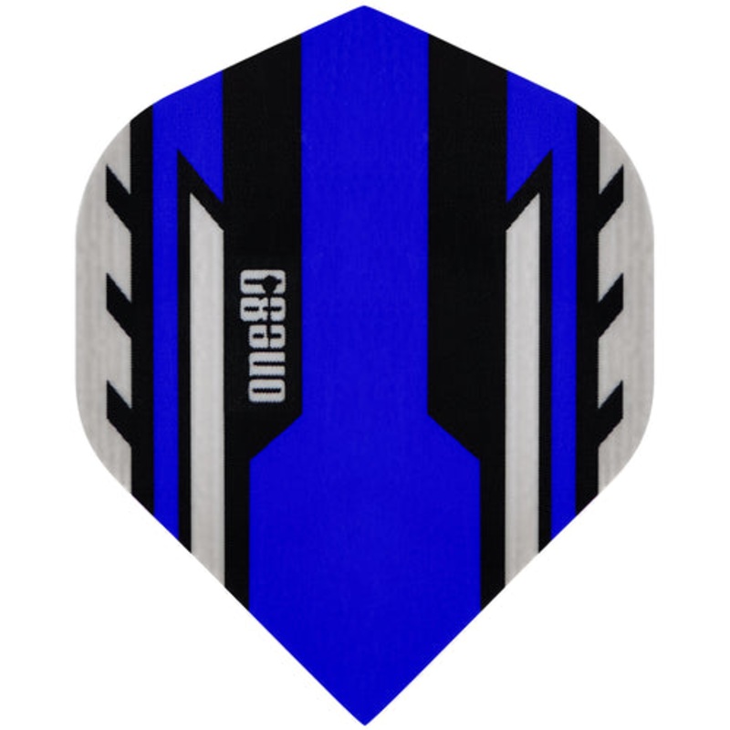 One80 Arrow Dark Blue Dart Flights Standard 100 Micron Poly