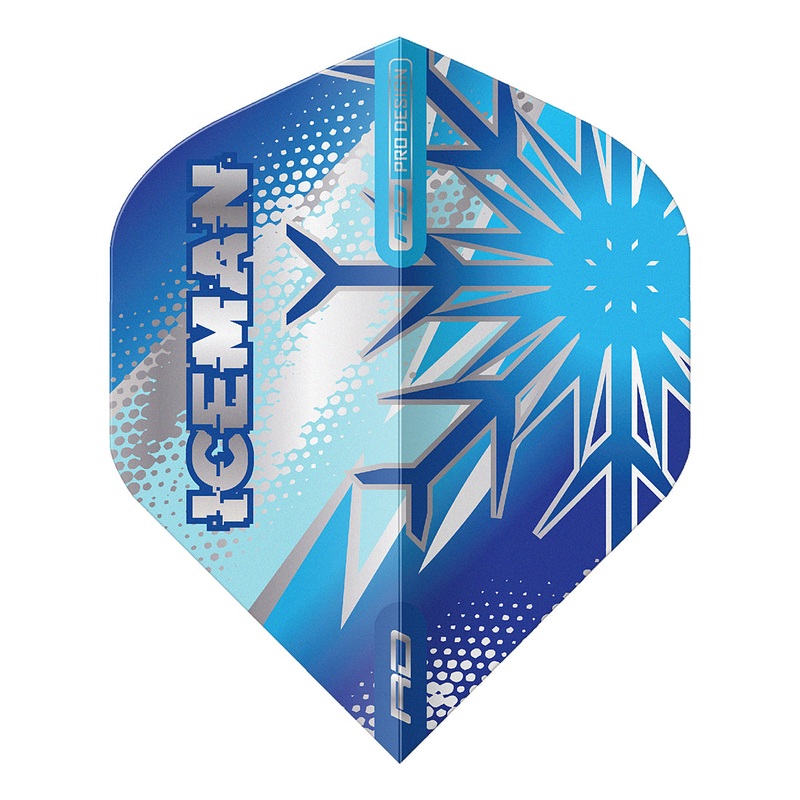 Red Dragon Gerwyn Price Blue Flake Hardcore Premium Dart Flights No2 Standard