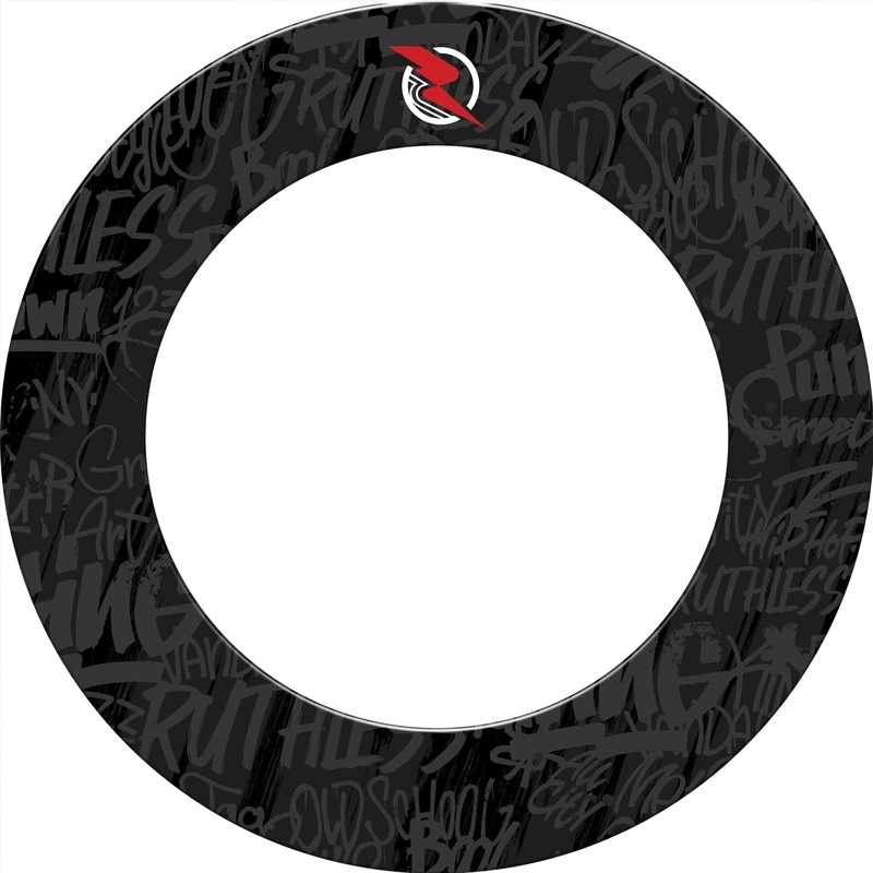 Ruthless Dartboard Surround – Professional – Graffiti Grey