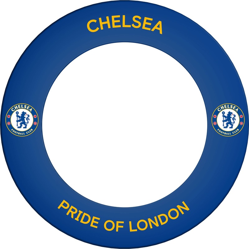 Chelsea Football Dartboard Surround – Official Licensed – Chelsea FC – S2 – Pride Of London – Yellow