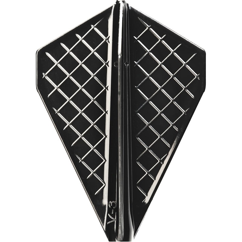 Fit Flight Pro Dart Flights – V-3 Black