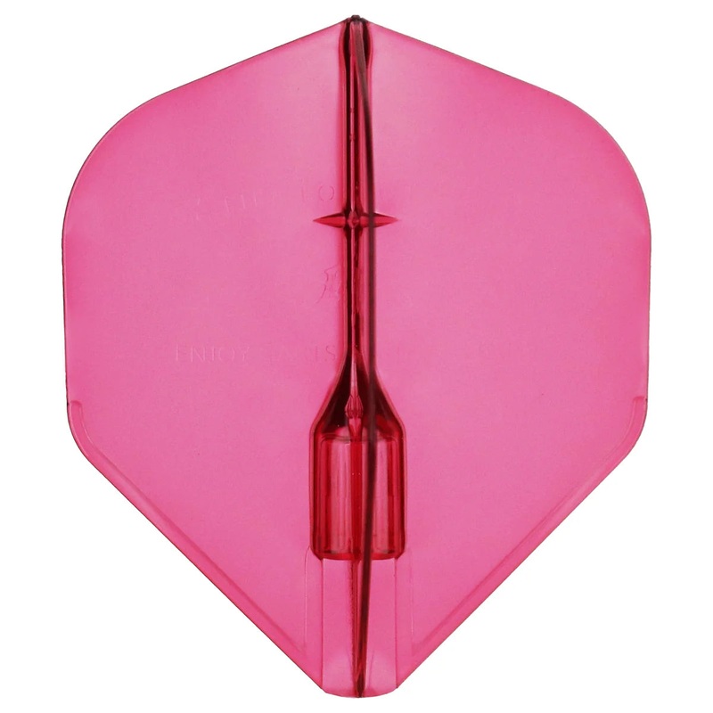 L-Style EZ Fantom Dart Flights – L1 Standard Red Standard 290 Micron Red