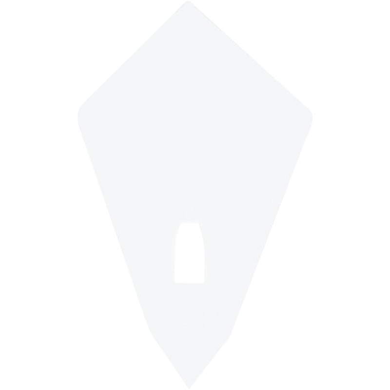 L-Style Pro Soft Flights – L7 / Astra White 5 Sets