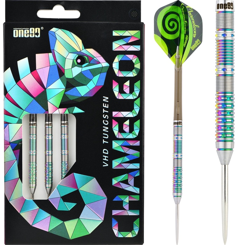 One80 Chameleon Darts – Steel Tip – Azurite 22g