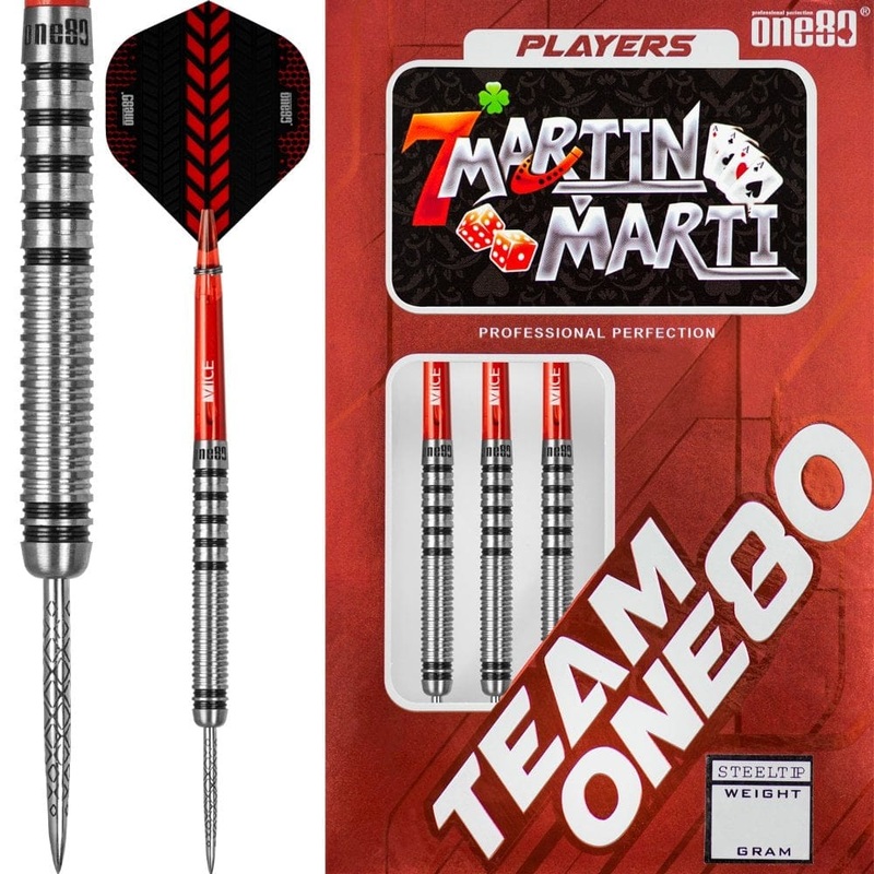 One80 Martin Marti Darts – Steel Tip Tungsten – Travis – 21g 21g