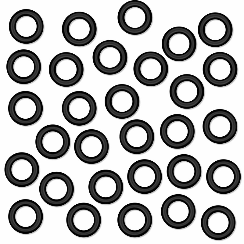 Rubber O Rings – for use with Aluminium Shafts – ORings – 10 Sets