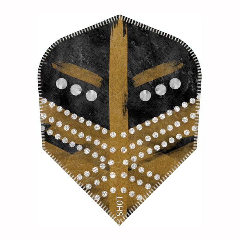 Shot Devon Petersen Greatness Gold Dart Flights No6 Shape
