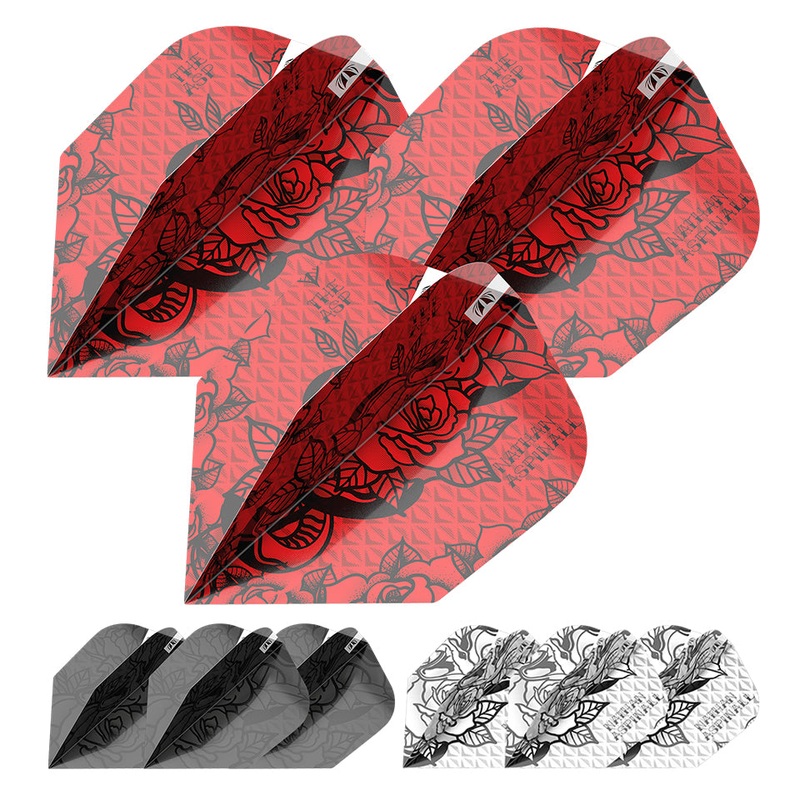 Target Nathan Aspinall Ink Dart Flights – No6 (3 Sets)